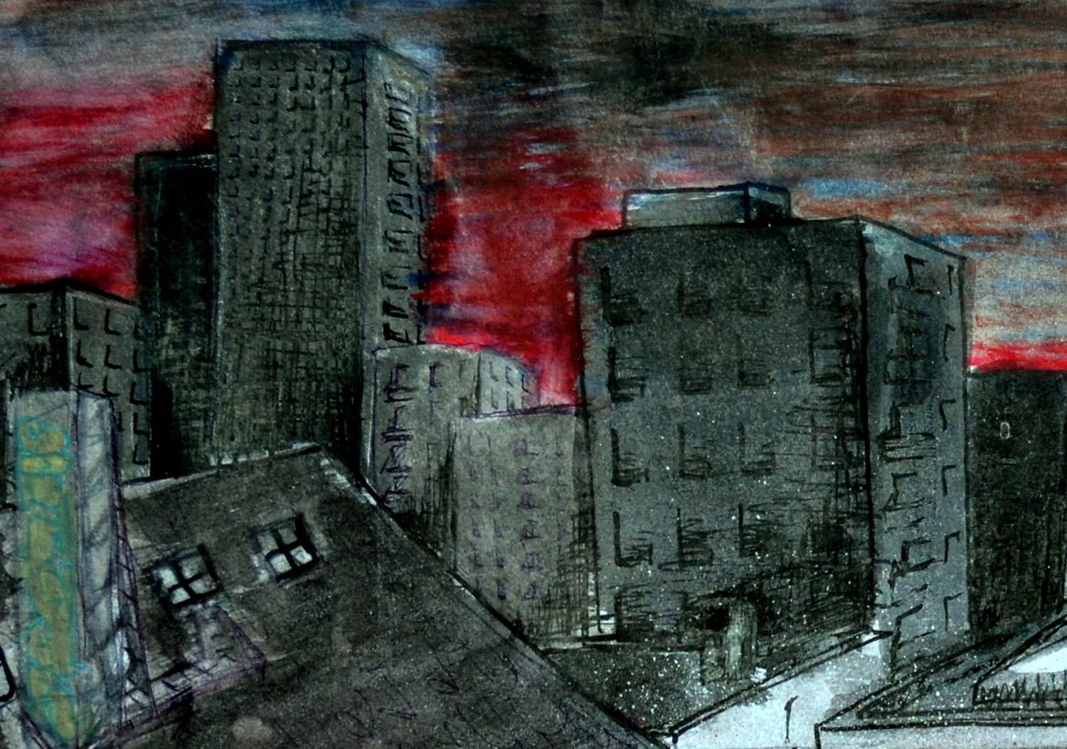 felix almes, 2011, untitled city scape II