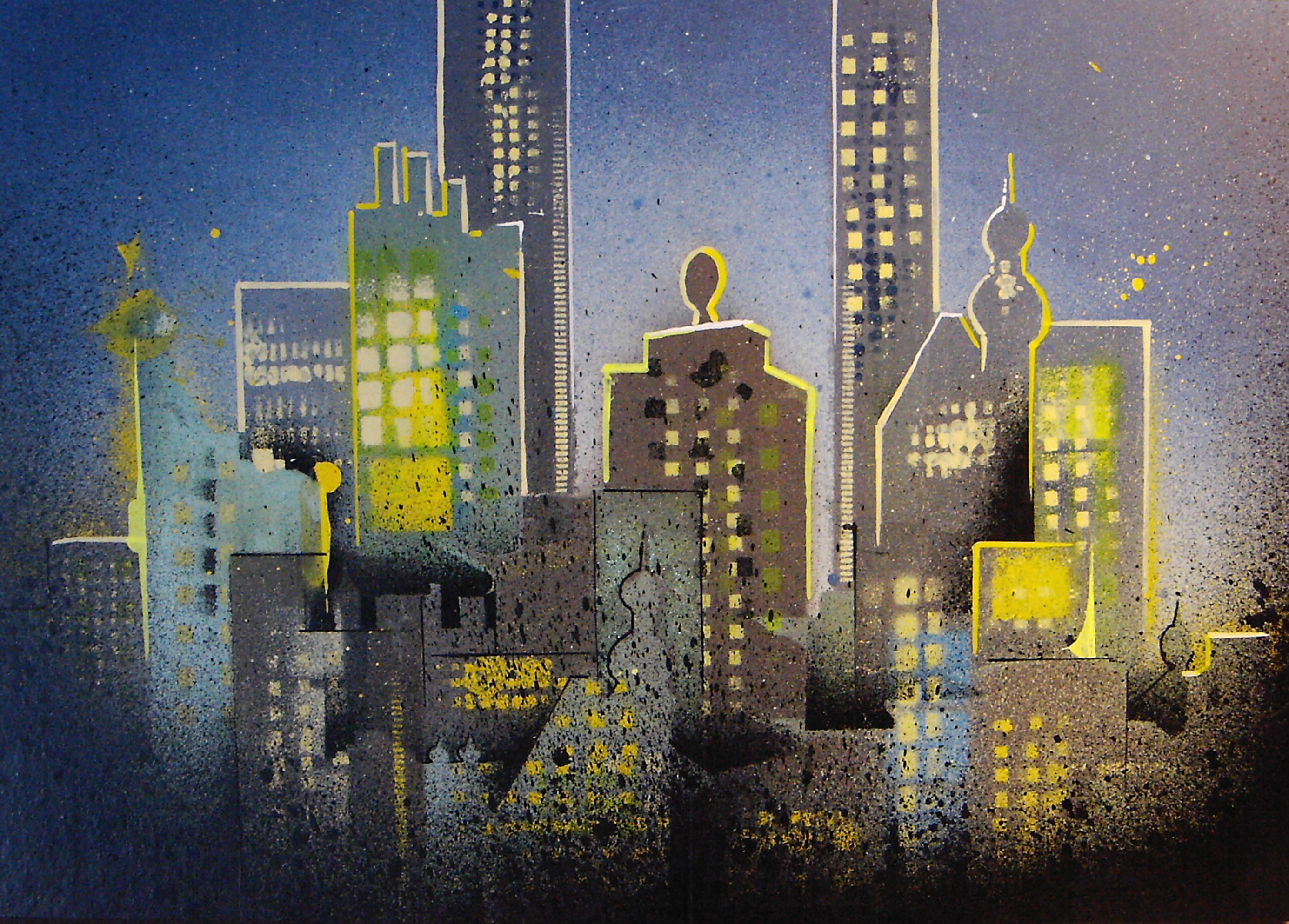 felix almes, 2011, untitled city scape IV