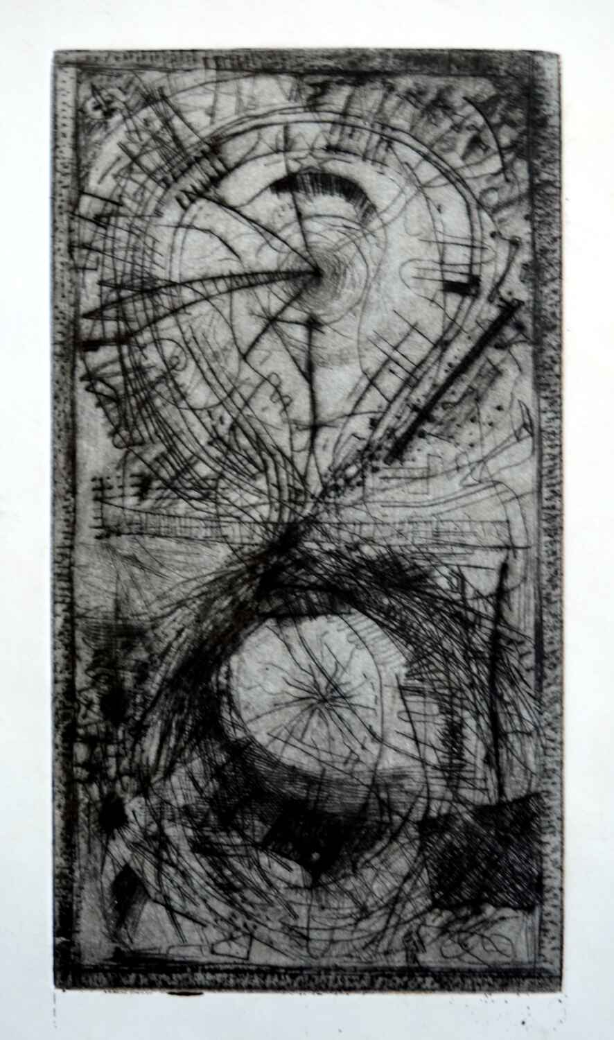 Felix Almes, untitled etching