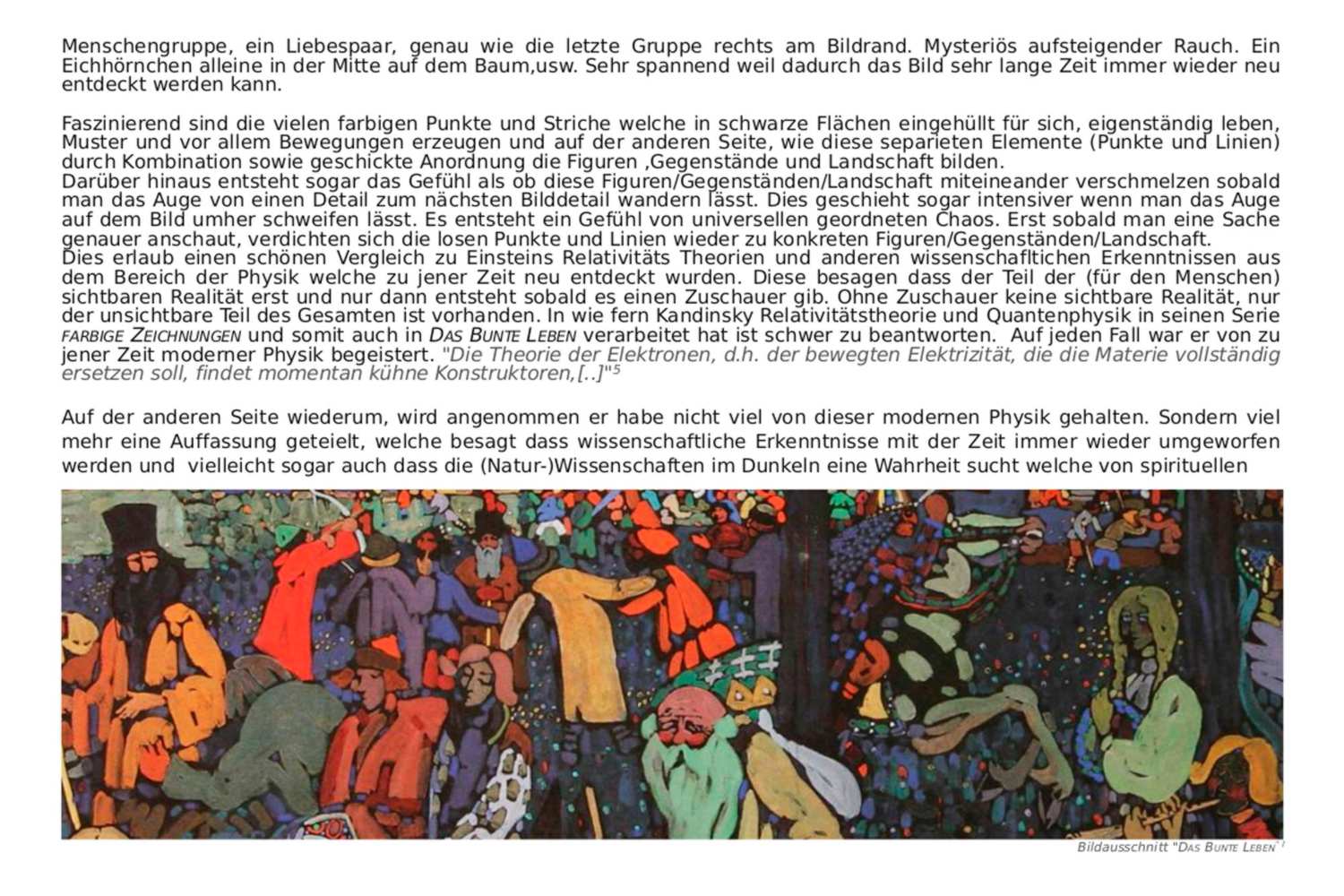 Wassilly Kandinsky – Das Bunte Leben, Essay, Felix Almes, 2018