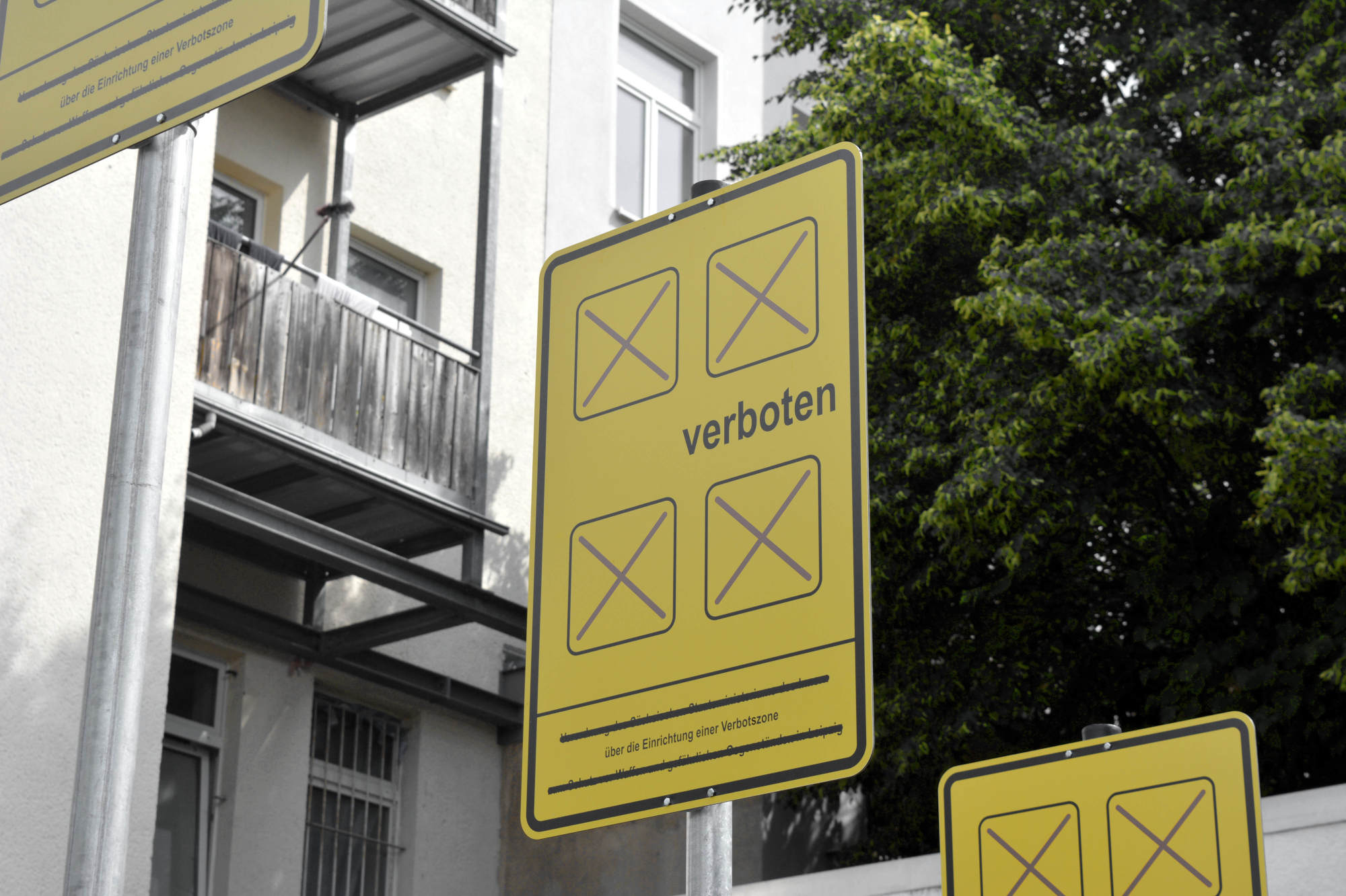 Felix Almes, 2019, Verboten – About the establishment of a exclusion zone