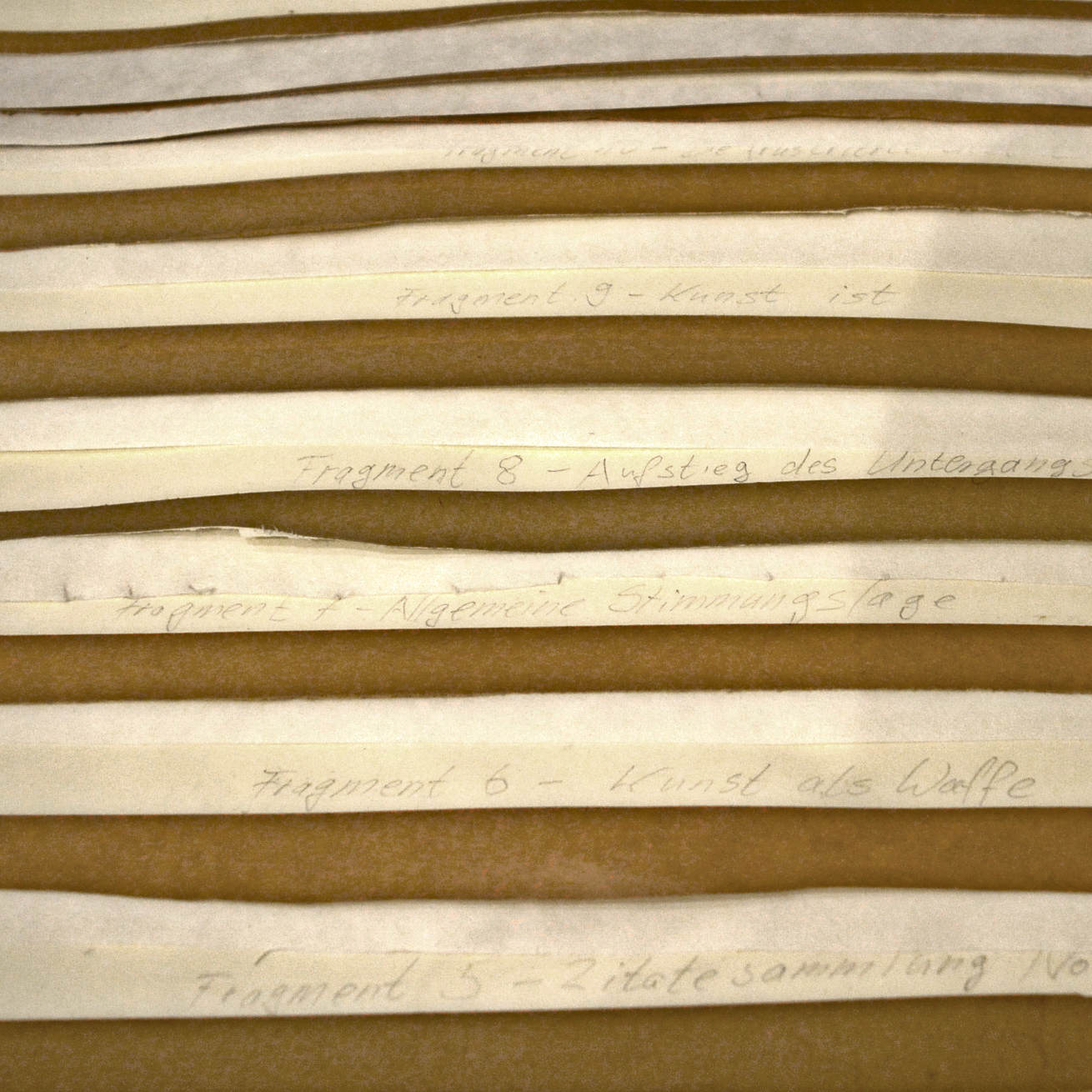 Felix Almes, 2019, fragments of darkness – block1 – signature – detail