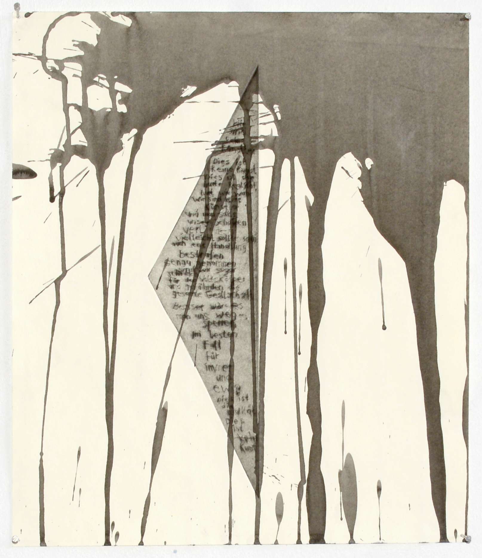 Felix Almes, 2020, fragments of darkness (block I) – modified